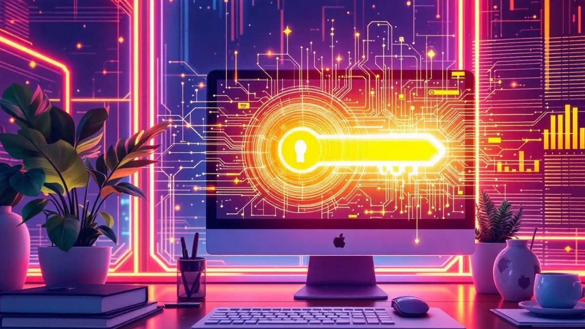 Clé de produit Microsoft affichée sur un écran d’ordinateur pendant l’activation de Windows