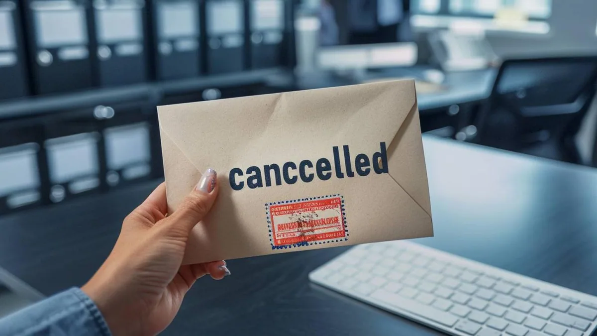 Enveloppe recommandée, reçu de dépôt et téléphone affichant le suivi postal