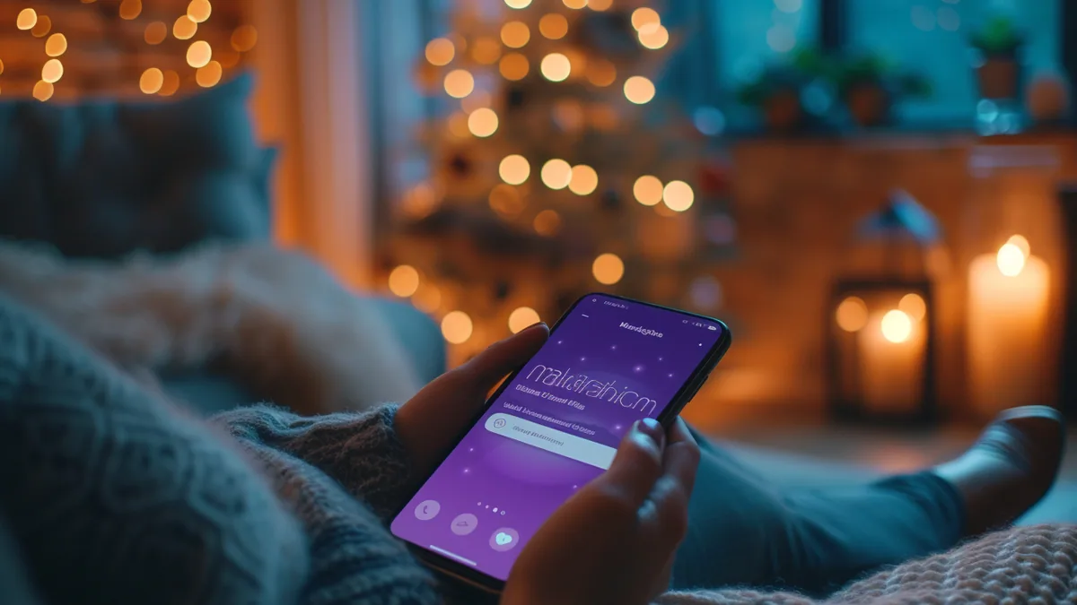 Écran de smartphone affichant une conversation Messenger et les options de suppression d’un message