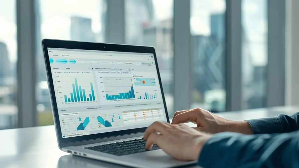 Écran Power BI Desktop affichant le choix d’une source de données et une table de résultats
