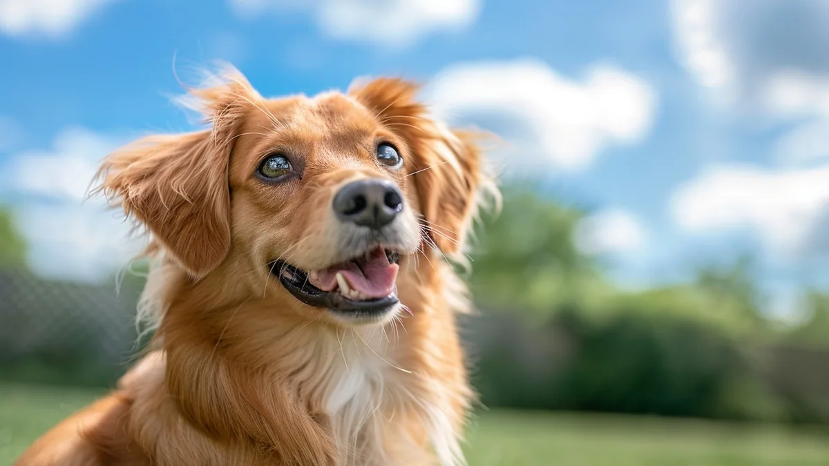 Chien attentif chez le vétérinaire, avec son propriétaire tenant des documents d’assurance